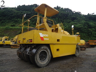 Used Construction Machine Used SAKAI SAKAI Roller Tire rollers T600