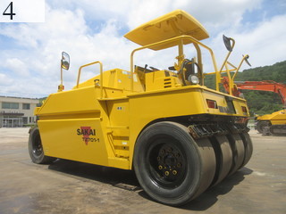 Used Construction Machine Used SAKAI SAKAI Roller Tire rollers TZ701-1