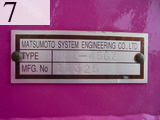 Used Construction Machine Used MATSUMOTO SYSTEM ENGINEERING MATSUMOTO SYSTEM ENGINEERING Zaurus Robo Ultra Zaurus Robo MSE-45GZ