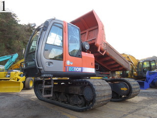 中古建設機械 中古 日立建機 HITACHI クローラ・キャリア クルクルキャリア・全旋回キャリアダンプ EG110R