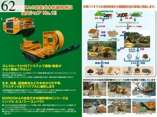 Used Construction Machine Used MOROOKA MOROOKA Mobile shredder Chipper MC-2000