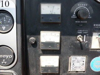 中古建設機械 中古 デンヨー DENYO 発電機  DCA-25SPI-II