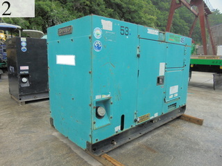中古建設機械 中古 デンヨー DENYO 発電機  DCA-45SPH