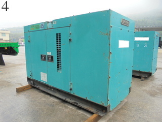 中古建設機械 中古 デンヨー DENYO 発電機  DCA-45SPH