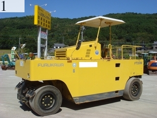 Used Construction Machine Used FURUKAWA FURUKAWA Roller Tire rollers FT20W