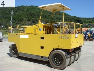 Used Construction Machine Used FURUKAWA FURUKAWA Roller Tire rollers FT20W