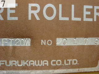Used Construction Machine Used FURUKAWA FURUKAWA Roller Tire rollers FT20W