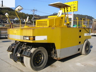 中古建設機械 中古 古河さく岩機 FURUKAWA ローラー タイヤローラー FT20W