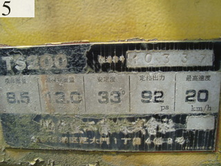 Used Construction Machine Used SAKAI SAKAI Roller Tire rollers TS200
