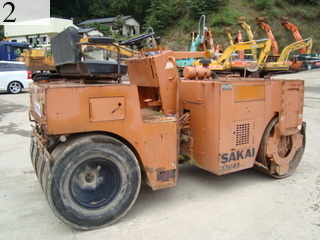 中古建設機械 中古 酒井重工業 SAKAI ローラー 舗装用振動ローラー TW41