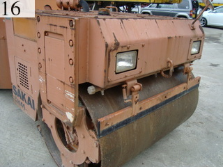 中古建設機械 中古 酒井重工業 SAKAI ローラー 舗装用振動ローラー TW41