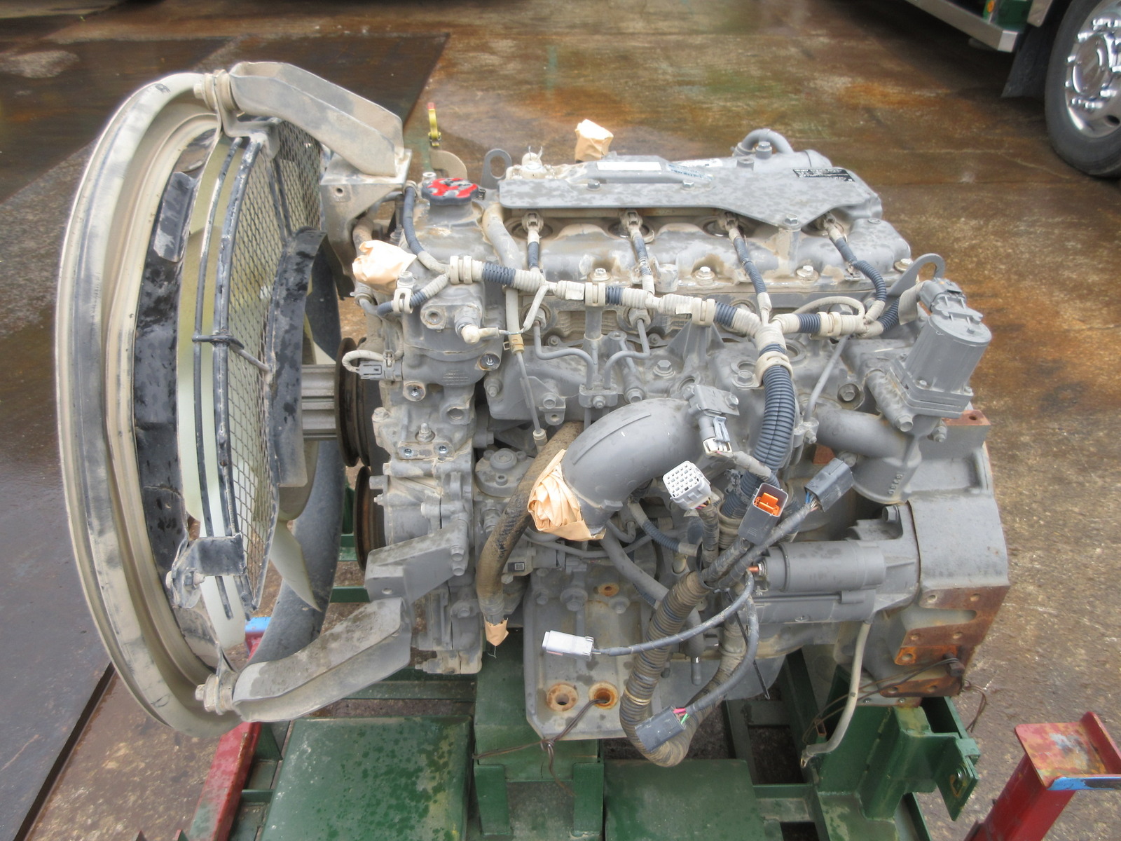 中古建設機械 中古 いすゞ自動車 ISUZU MOTORS エンジン ディーゼルエンジン AJ-4JJ1XYSA-03