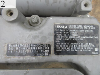 中古建設機械 中古 いすゞ自動車 ISUZU MOTORS エンジン ディーゼルエンジン AJ-4JJ1XYSA-03