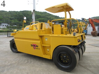 Used Construction Machine Used SAKAI SAKAI Roller Tire rollers TZ701-1