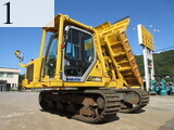 中古建設機械 中古 コマツ KOMATSU クローラ・キャリア クルクルキャリア・全旋回キャリアダンプ CD60R-1A
