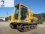 中古建設機械 中古 コマツ KOMATSU クローラ・キャリア クルクルキャリア・全旋回キャリアダンプ CD60R-1A