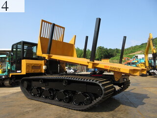 中古建設機械 中古 諸岡 MOROOKA 林業機械 フォワーダ・クローラ キャリア MST-1500VDL