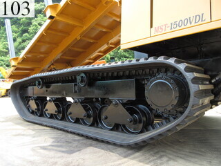 中古建設機械 中古 諸岡 MOROOKA 林業機械 フォワーダ・クローラ キャリア MST-1500VDL