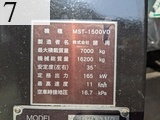 中古建設機械 中古   クローラ・キャリア クローラダンプ MST-1500VD