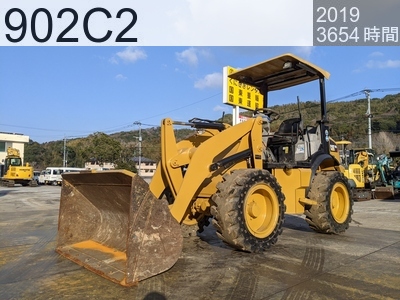 中古建設機械 中古 キャタピラー ホイール・ローダ １．０立米以下 902C2 #YKT01593, 2019年式 3654時間
