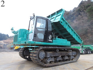 中古建設機械 中古 コマツ KOMATSU クローラ・キャリア クルクルキャリア・全旋回キャリアダンプ CD110R-1