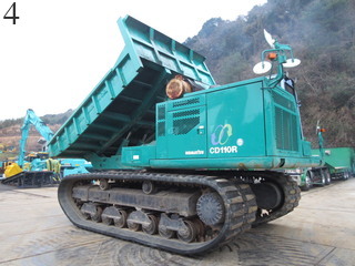 中古建設機械 中古 コマツ KOMATSU クローラ・キャリア クルクルキャリア・全旋回キャリアダンプ CD110R-1