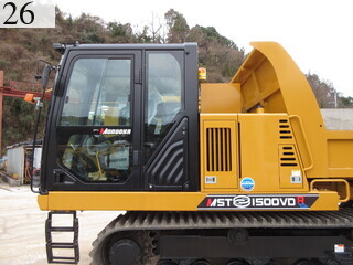 中古建設機械 中古 諸岡 MOROOKA クローラ・キャリア クルクルキャリア・全旋回キャリアダンプ MST-1500VDR