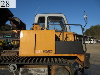 中古建設機械 中古 諸岡 MOROOKA 林業機械 フォワーダ・クローラ キャリア MST-1500VD