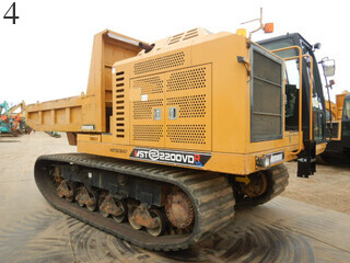 中古建設機械 中古 三菱重工業 MITSUBISHI クローラ・キャリア クルクルキャリア・全旋回キャリアダンプ MST-2200VDR