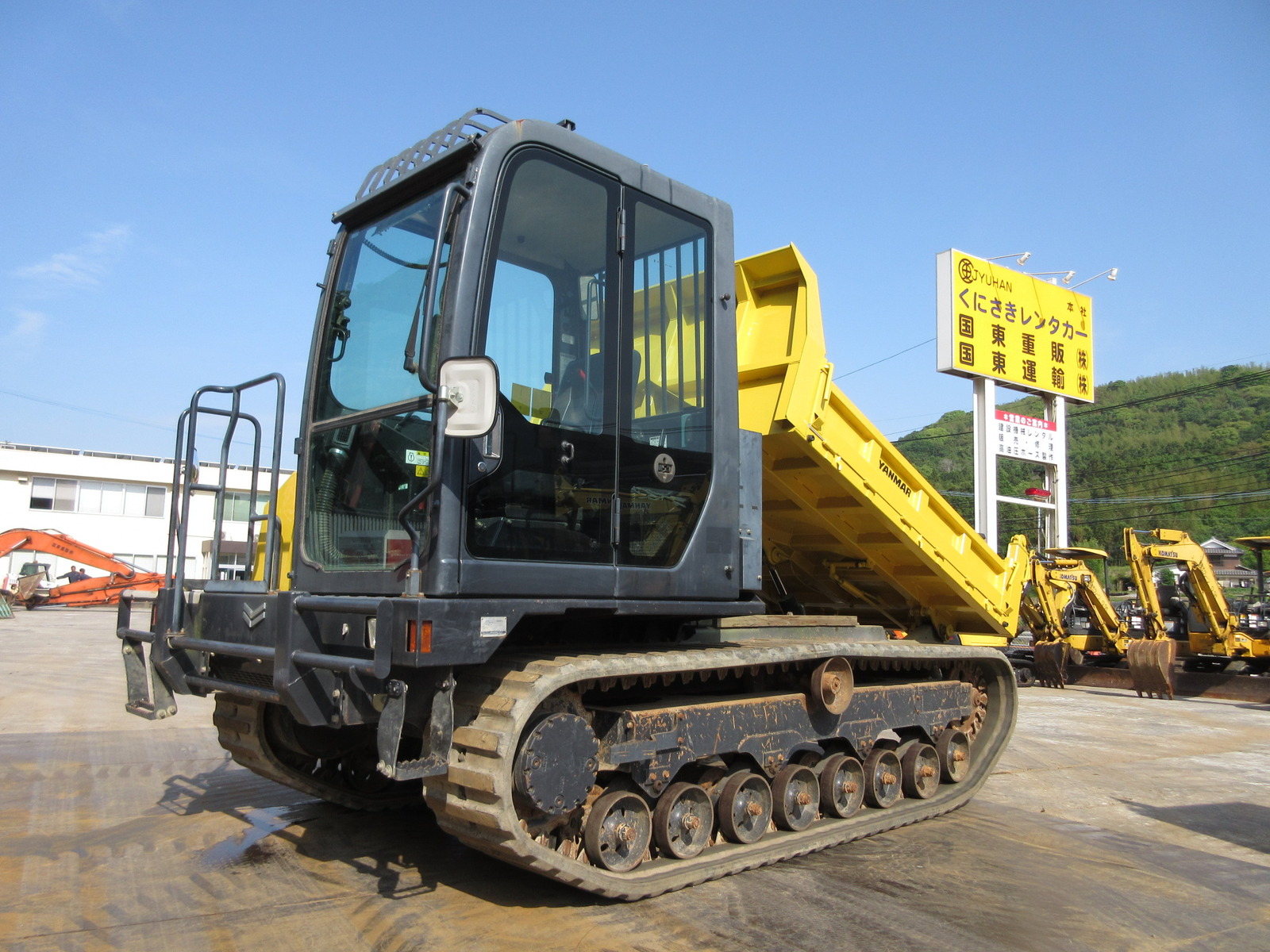 中古建設機械 中古 ヤンマー YANMAR クローラ・キャリア クローラダンプ C50R-5