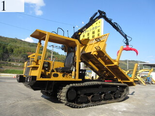 中古建設機械 中古 諸岡 MOROOKA 林業機械 フォワーダ・クローラ キャリア MST-650VDL