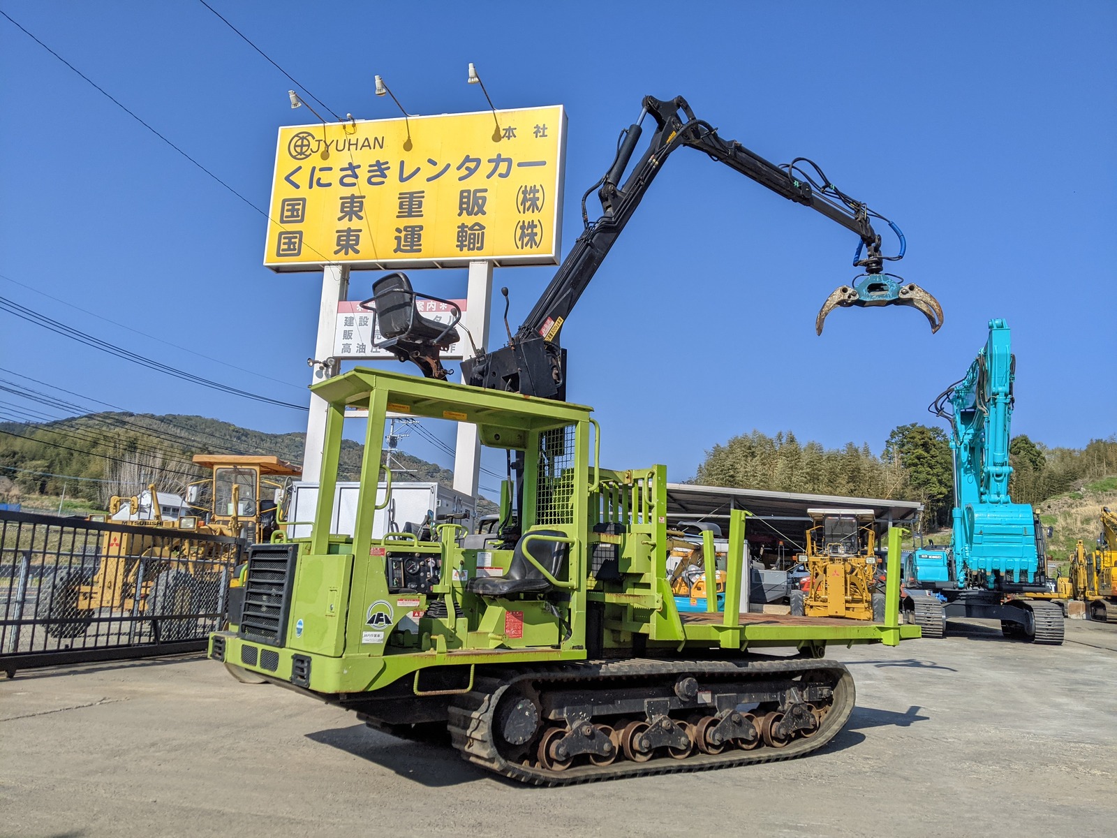Used Construction Machine Used IWAFUJI IWAFUJI Forestry excavators Forwarder U-3CG