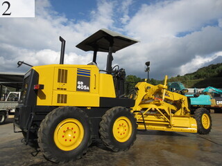 中古建設機械 中古 コマツ KOMATSU モーターグレーダー アーティキュレート式 GD405A-3E0