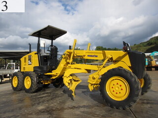 中古建設機械 中古 コマツ KOMATSU モーターグレーダー アーティキュレート式 GD405A-3E0