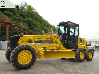 中古建設機械 中古 コマツ KOMATSU モーターグレーダー アーティキュレート式 GD405A-3
