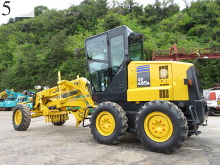 中古建設機械 中古 コマツ KOMATSU モーターグレーダー アーティキュレート式 GD405A-3