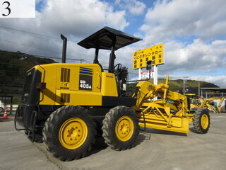 中古建設機械 中古 コマツ KOMATSU モーターグレーダー アーティキュレート式 GD405A-3
