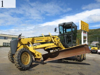 中古建設機械 中古 コマツ KOMATSU モーターグレーダー アーティキュレート式 GD405A-3
