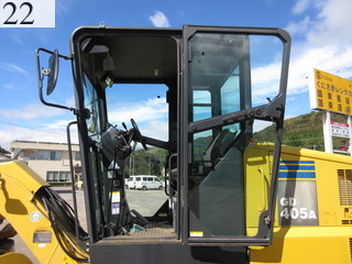 中古建設機械 中古 コマツ KOMATSU モーターグレーダー アーティキュレート式 GD405A-3