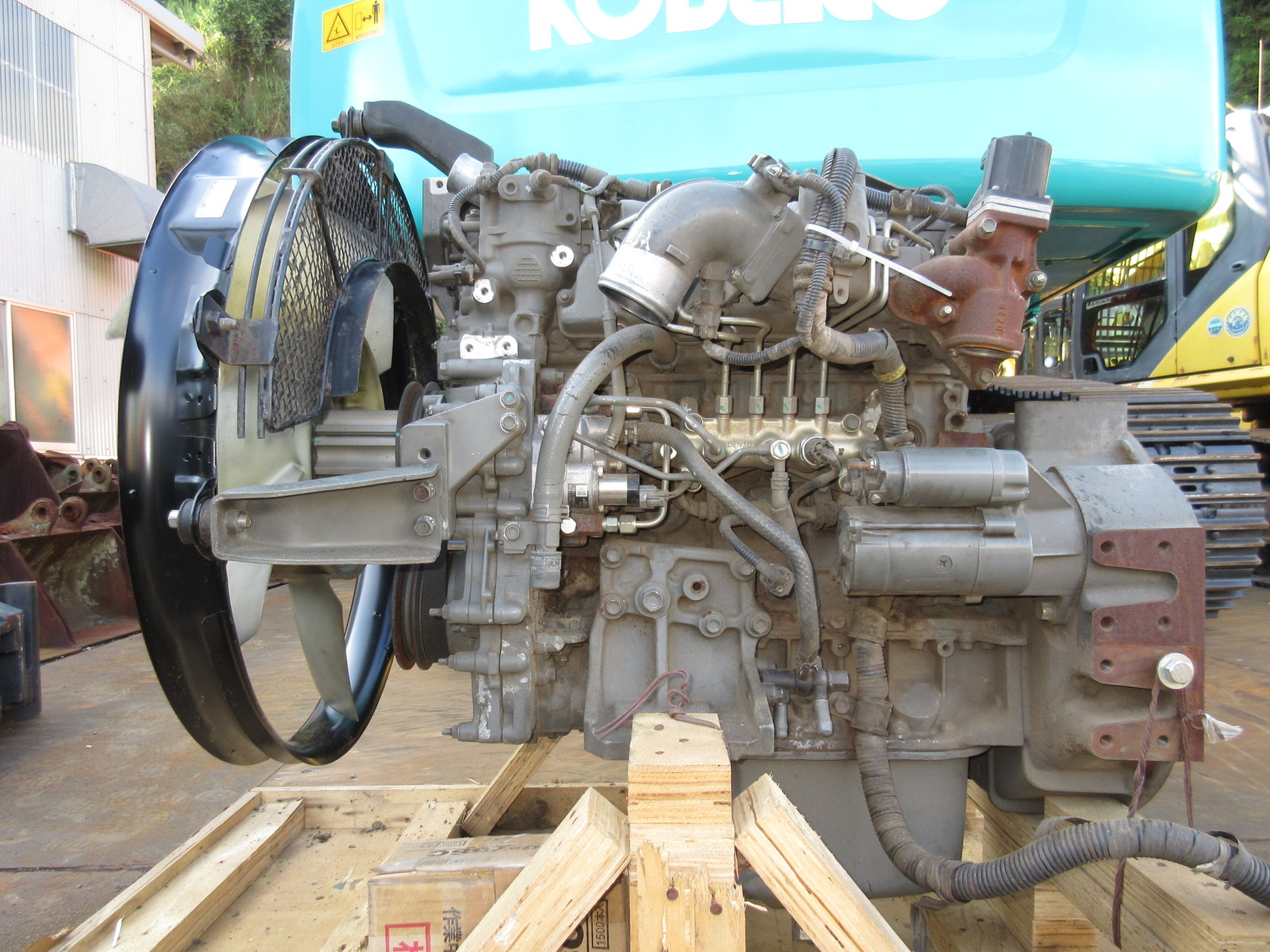 中古建設機械 中古 いすゞ自動車 ISUZU MOTORS エンジン ディーゼルエンジン AJ-4JJ1XYSA-03
