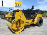 中古建設機械 中古 酒井重工業 SAKAI ローラー 舗装用振動ローラー TW502S-1