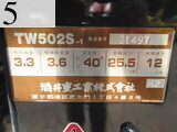 中古建設機械 中古 酒井重工業 SAKAI ローラー 舗装用振動ローラー TW502S-1