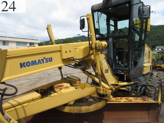 中古建設機械 中古 コマツ KOMATSU モーターグレーダー アーティキュレート式 GD405A-3E0