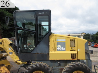 中古建設機械 中古 コマツ KOMATSU モーターグレーダー アーティキュレート式 GD405A-3E0