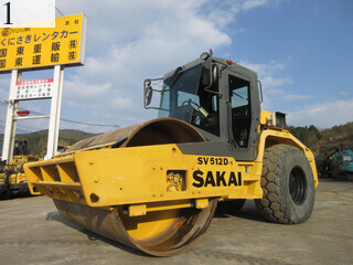 Used Construction Machine Used SAKAI SAKAI Roller Vibration rollers for earthwork SV512D-1