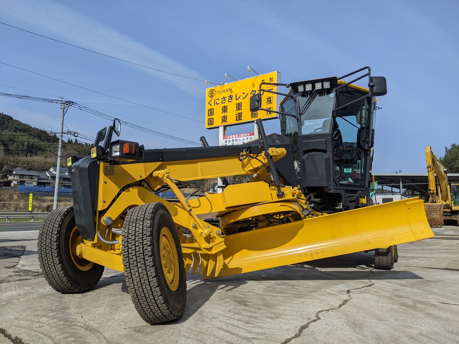 中古建設機械 中古 コマツ KOMATSU モーターグレーダー アーティキュレート式 GD405-7
