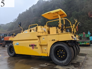 Used Construction Machine Used SAKAI SAKAI Roller Tire rollers TZ703