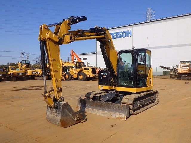 中古建設機械 中古 キャタピラー 油圧ショベル・バックホー ０．２－０．３立米 308SR 写真