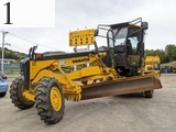 中古建設機械 中古 コマツ KOMATSU モーターグレーダー アーティキュレート式 GD405-7
