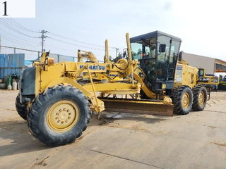 中古建設機械 中古 コマツ KOMATSU モーターグレーダー アーティキュレート式 GD655-3E0